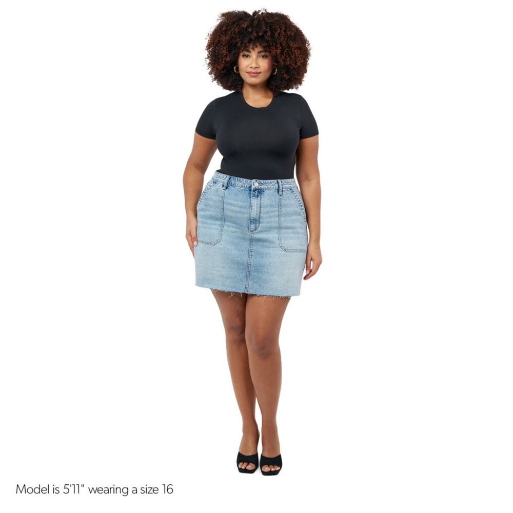 Edited by Remi Bader Jean Skirt